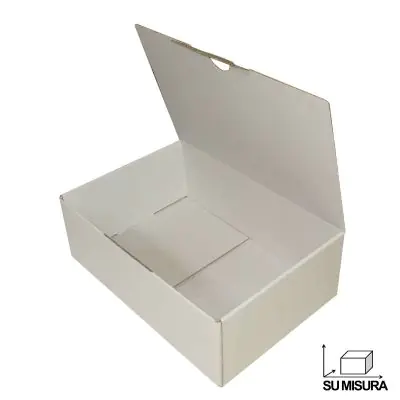 Scatola in cartone microonda con misura a scelta