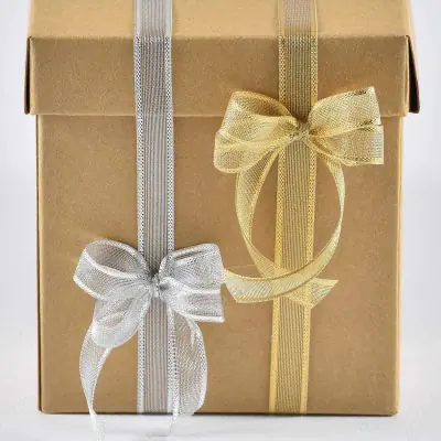 Nastri Confezione Oro Argento