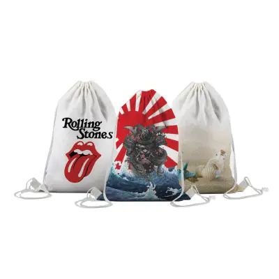 Sacca e zaino in tessuto personalizzabili