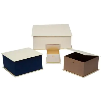 Scatola campione per il modello Portaconfetti e Portagioie