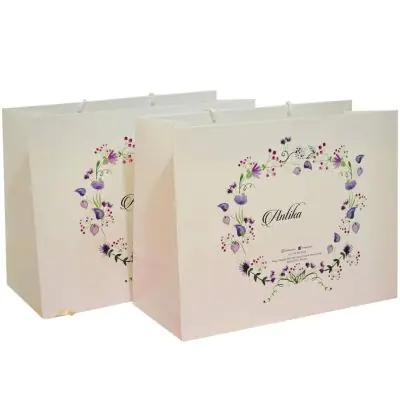 Shopper con stampa in quadricromia