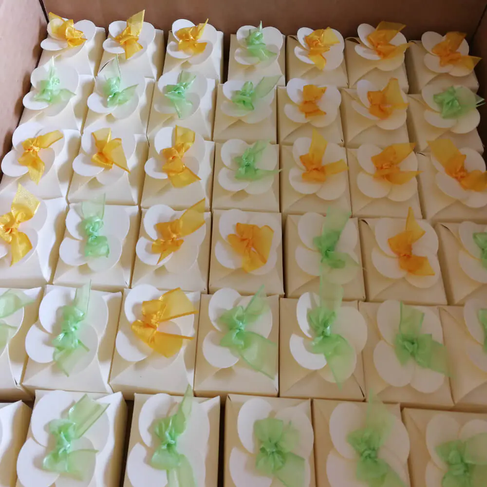 Come scegliere un cestino porta bomboniere per la comunione